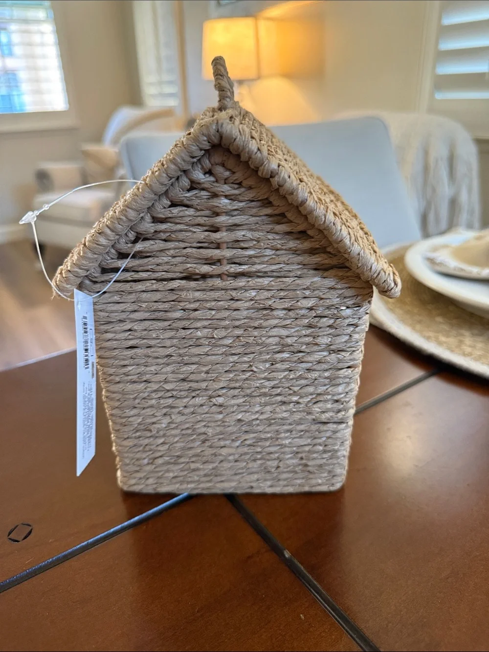 NWT Viral Target Bullseye - Woven House Storage Box